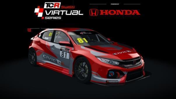 Motorsport, zuerst virtuell, dann real, im Cockpit eines Honda Civic Type R TCR